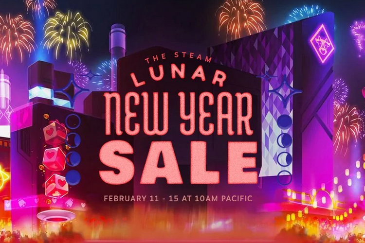 Poster Steam Lunar New Year Sale 2021