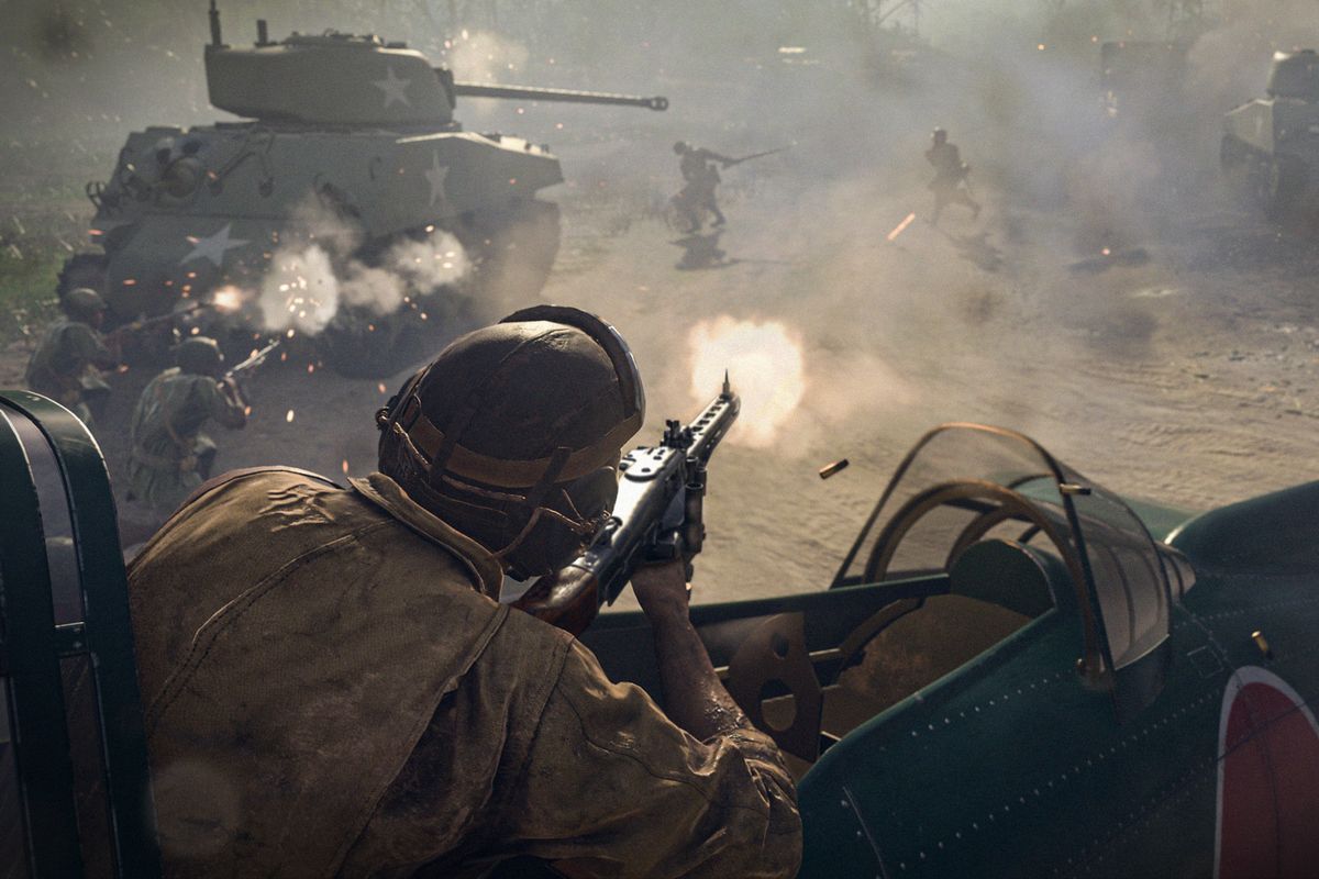 Ilustrasi gampelay pada game Call of Duty Vanguard.