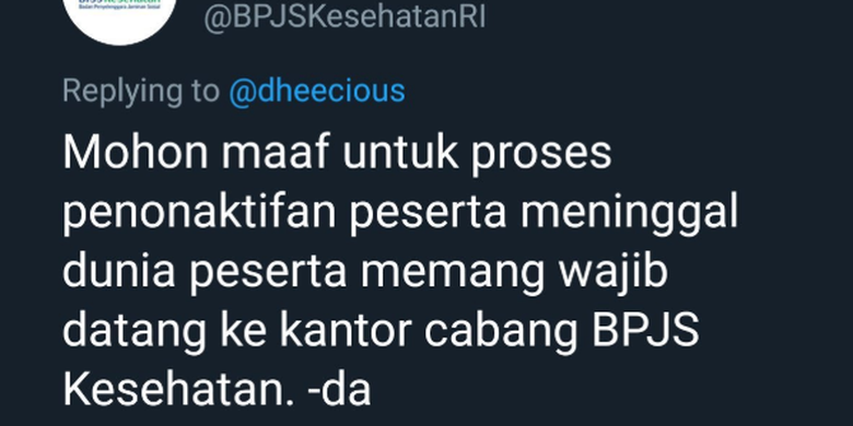 Viral Twit Bpjs Kesehatan Jadi Bulan Bulanan Netizen