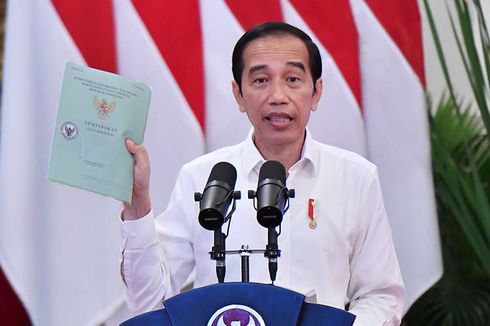 Jokowi Sebut Redistribusi Aset Jadi Jawaban atas Sengketa Agraria