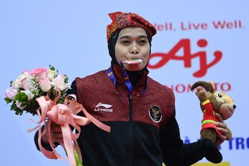 Pesilat Puspa Arum Sumbang Medali Perak di SEA Games Vietnam