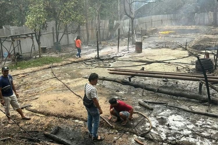 Penggerebekan Kilang Minyak Ilegal di Muba, Polisi Sita 50.000 Liter BBM