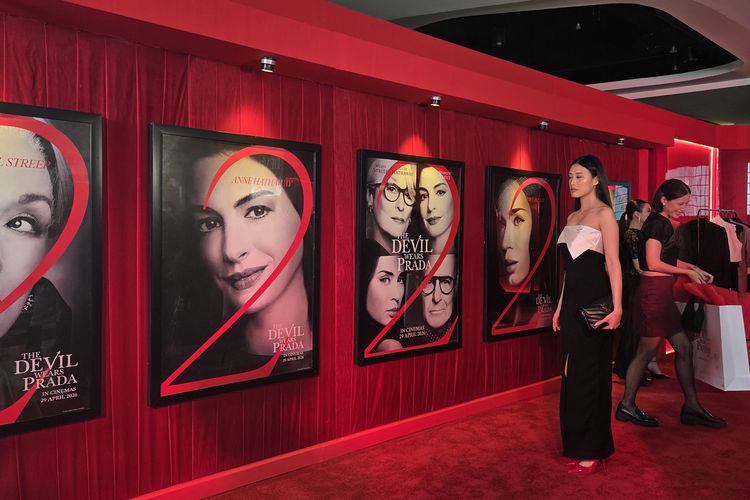 Suasana Glamor Gala Premiere The Devil Wears Prada 2 di Plaza Indonesia