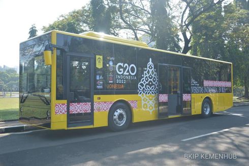 Dukung KTT G20, UI Bikin Bus Listrik