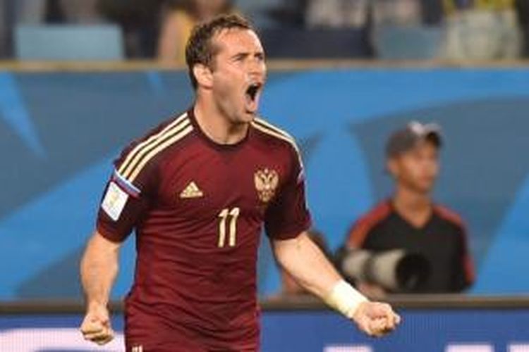 Striker Rusia, Alexander Kerzhakov.