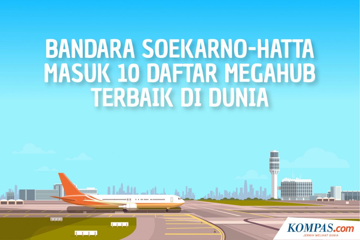 Bandara Soekarno-Hatta Masuk 10 Daftar Megahub Terbaik Di Dunia