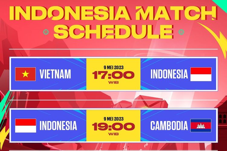 Jadwal timnas Valorant Indonesia di SEA Games 2023 pada Selasa (9/5/2023) hari ini.