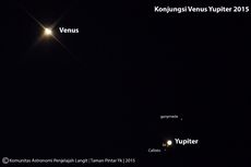 Jupiter dan Venus Akan Terlihat Lagi Senin Subuh Nanti