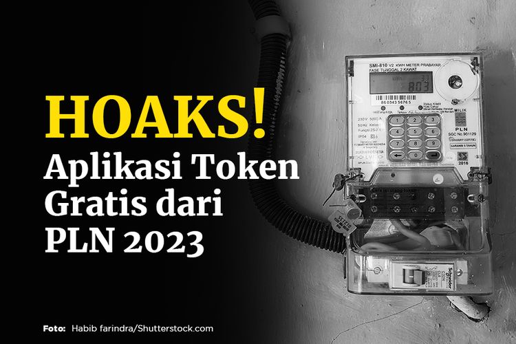 HOAKS! Aplikasi Token Gratis dari PLN 2023