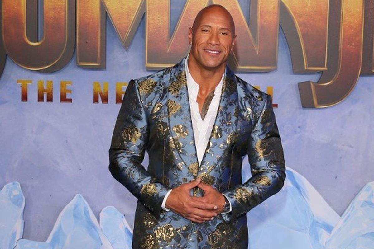 Aktor asal AS Dwayne Johnson menghadiri pemutaran perdana film Jumanji: The Next Level di TCL Chinese di Hollywood pada 9 Desember 2019.