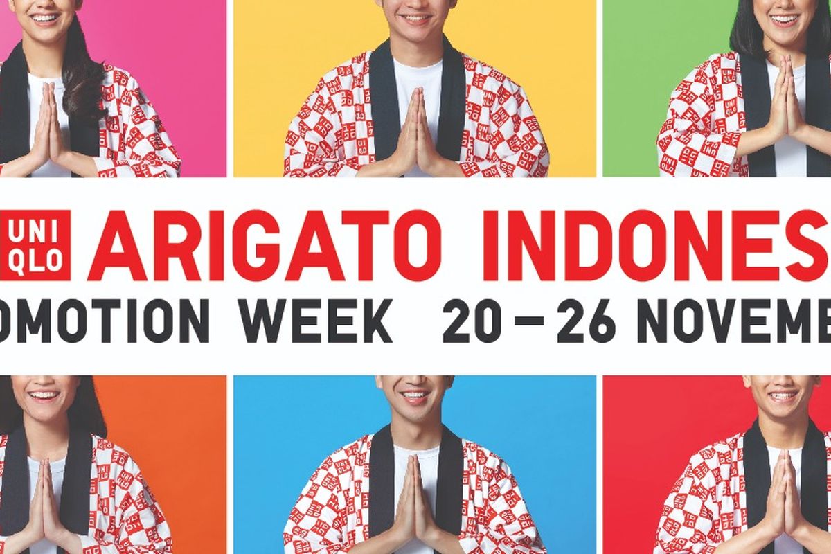 Program apresiasi pelanggan Arigato Indonesia akan berlangsung 20-26 November 2020.