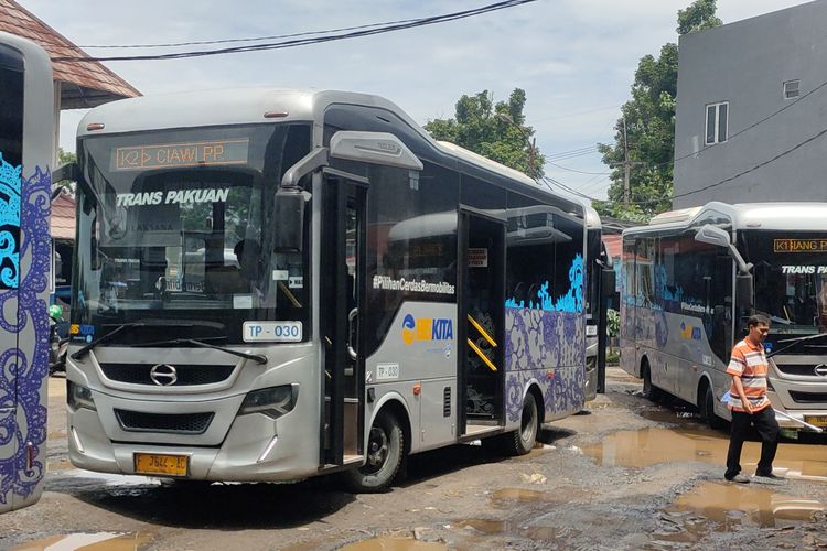 Biskita Transpakuan Bogor di Terminal Bubulak