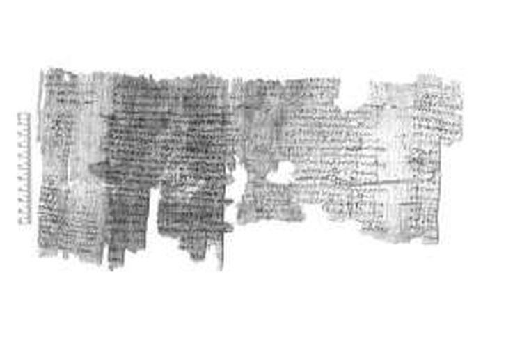Papirus berusia 1.700 tahun dari Mesir Kuno berisi mantra cinta. 