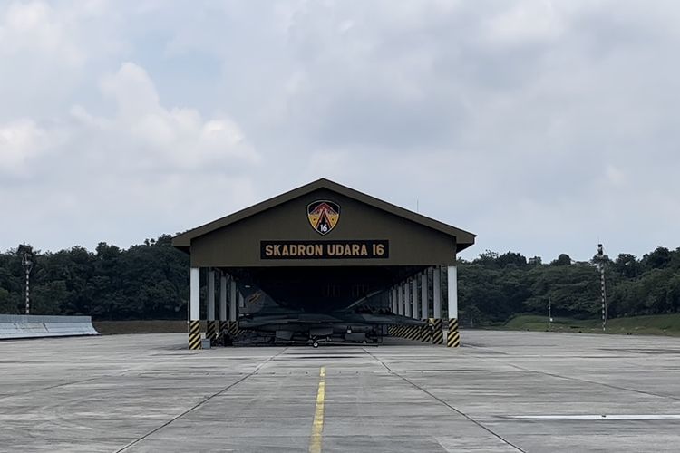 Skadron Udara 16 Lanud Roesmin Nurjadin, Pekanbaru. Diambil pada Senin (5/2/2024).