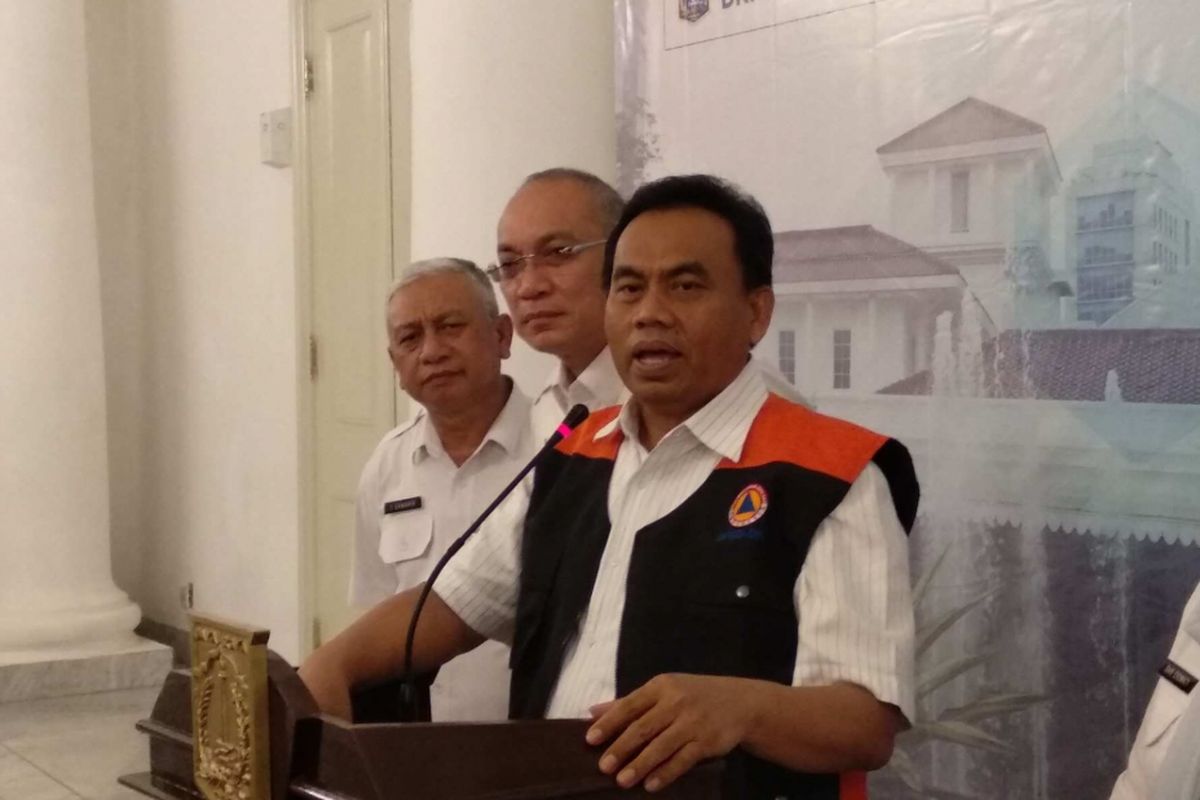 Sekretaris Daerah DKI Jakarta Saefullah di Balai Kota DKI Jakarta, Rabu (7/2/2018).