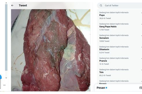 Ramai soal Daging Kurban yang Berubah Warna Kehijauan Setelah Dimasukkan 