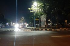 Alun-alun Gunungkidul Tanpa Penerangan Selama PPKM Darurat