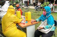 4 Pedagang Pujasera Blok S Positif Corona, 52 Orang Jalani Rapid Test 