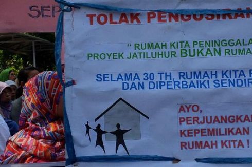 Menolak Diusir, Ratusan Lansia Serbu PJT Jatiluhur
