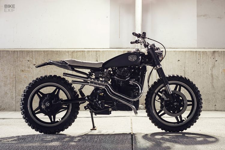 Honda GL400 street tracker 