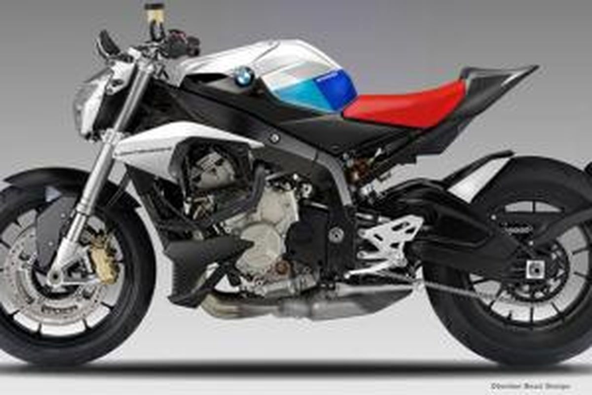 Konsep modofikasi BMW 1000R karya Oberdan Bezzi.