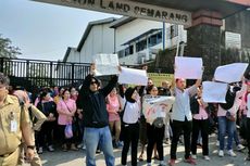 Perusahaan Pailit, Pekerja Unjuk Rasa Tuntut Pembayaran 2 Bulan Gaji