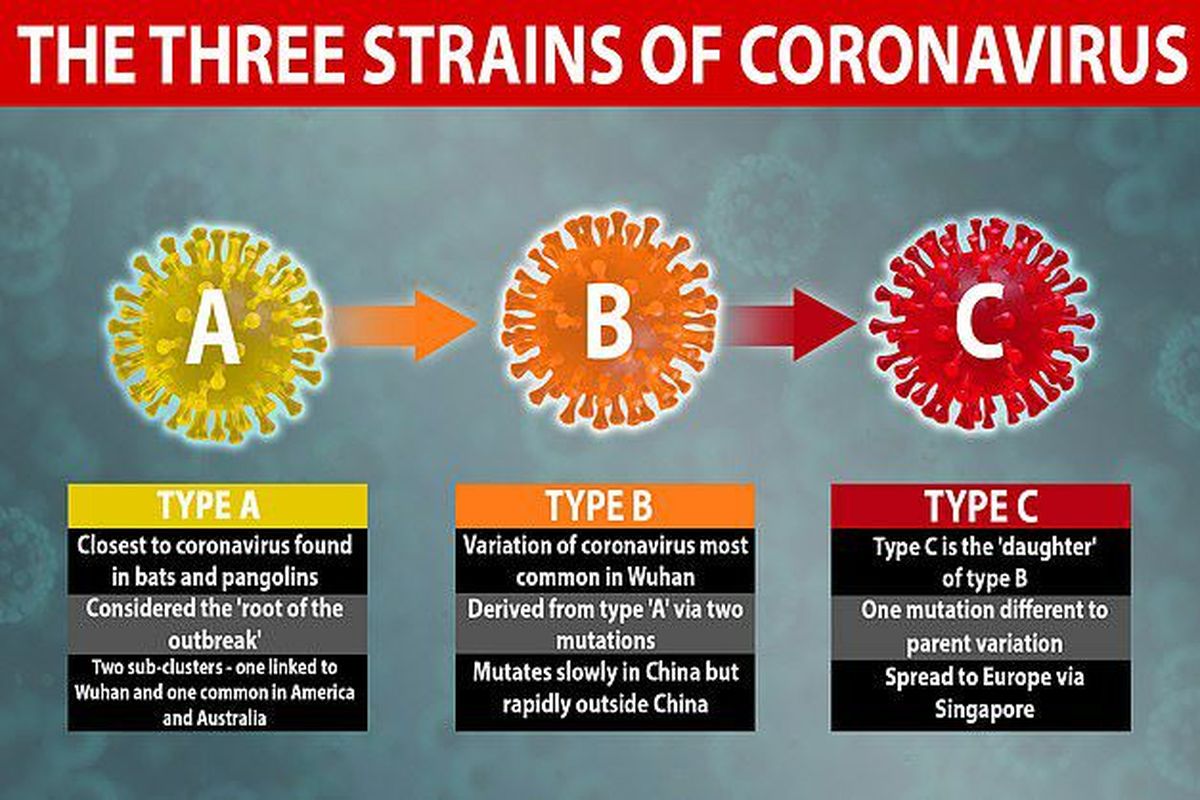 Mutasi varian virus corona SARS-CoV-2 penyebab Covid-19