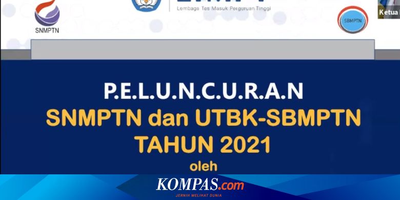 Yuk Persiapan Ini Materi Dan Jadwal Penting Utbk Sbmptn 2021 Halaman All Kompas Com
