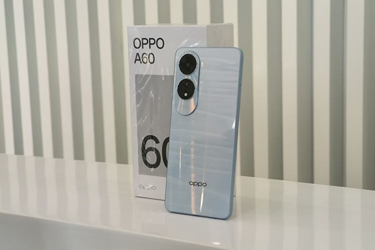 Oppo A60 meluncur di Indonesia, Jumat (17/5/2024).