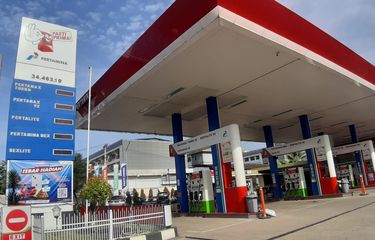 Ilustrasi SPBU Pertamina. Ini harga BBM di SPBU Pertamina per 1 Mei 2024.