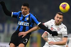Hasil Coppa Italia, Comeback Alexis Sanchez bagi Inter Milan