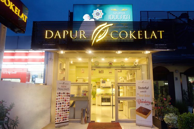 Outlet Dapur Cokelat Ahmad Dahlan, Jakarta Selatan saat ini. 