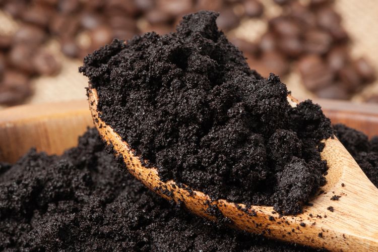 Ilustasi ampas kopi.