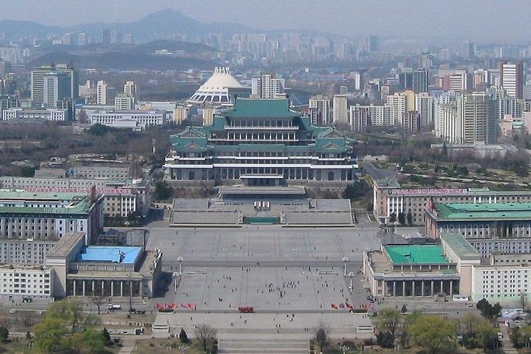 Istana Matahari Kumsusan, Korea Utara. Salah satu tempat yang tidak boleh difoto.