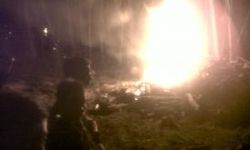 Tiga Gudang Pengeringan Tembakau Ludes Terbakar