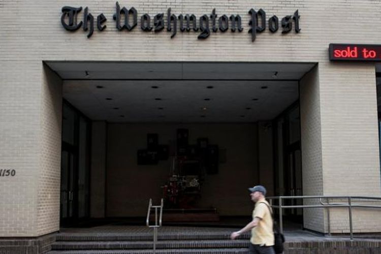 Kantor pusat harian The Washington Post.