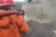 Kebakaran di Toko Mebel Kulon Progo, Pemilik: Tumpukan Kayu Mahoni