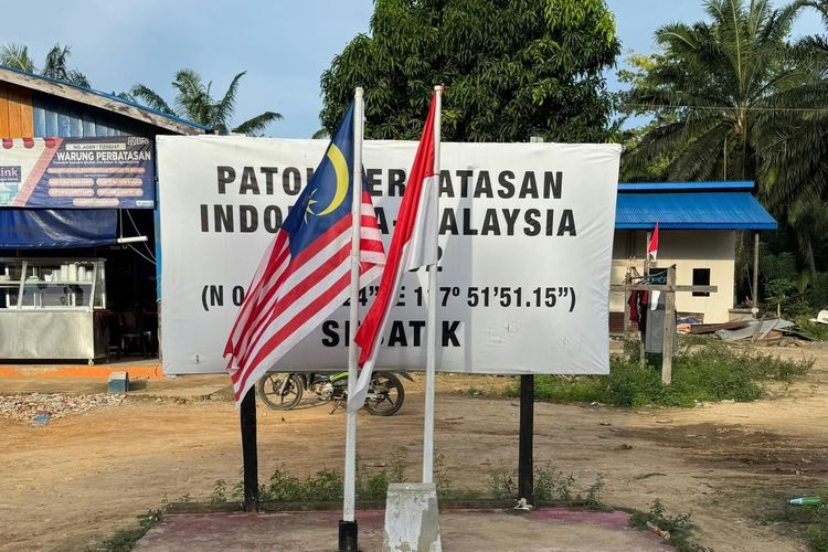 Bendera Merah Putih di Desa Seberang Sebatik Dipindah, Kesbangpol: Wilayah Masuk Malaysia