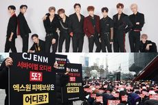 X1 Dibubarkan, 1.000 Fans Berdemo di Depan Kantor CJ ENM