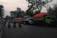 Langgar Jam Operasional, 30 Truk Tanah di Bekasi Ditahan