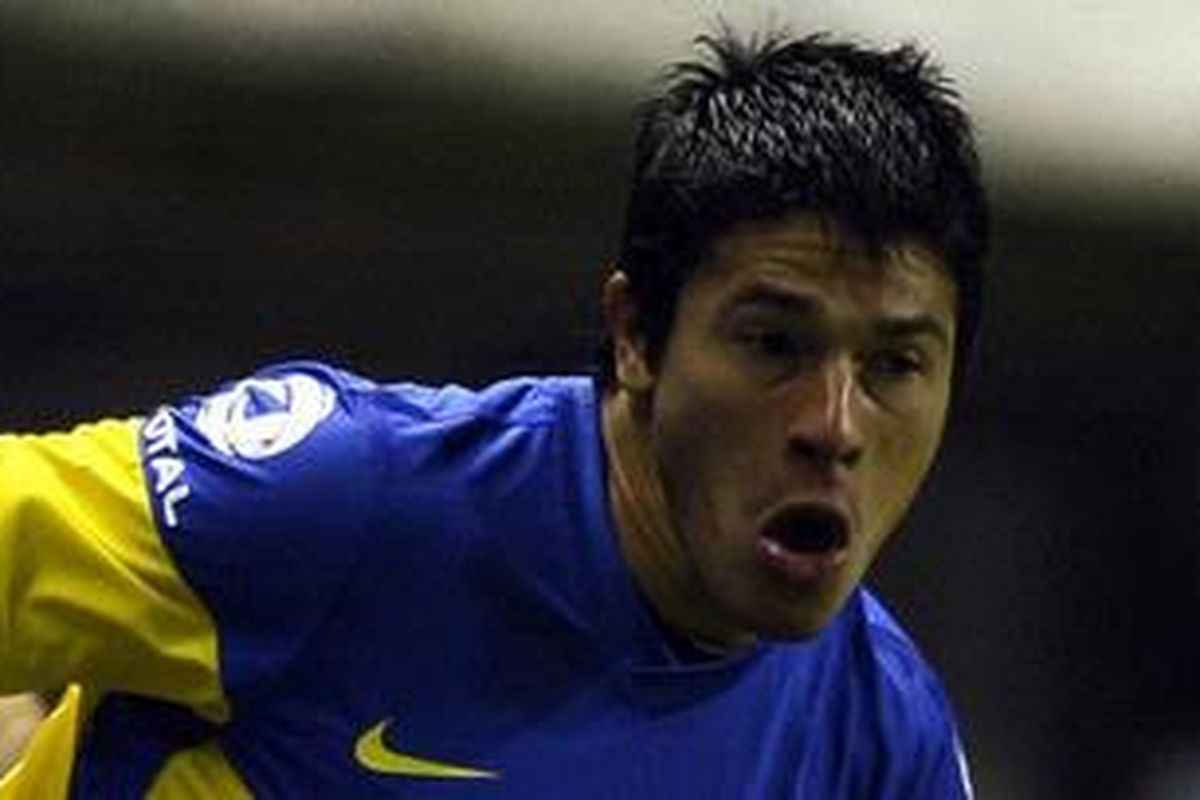 Facundo Roncaglia saat masih berseragam Boca Juniors.