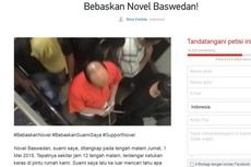 Buat Petisi, Istri Novel Minta Jokowi, Badrodin, Ruki Bebaskan Suaminya