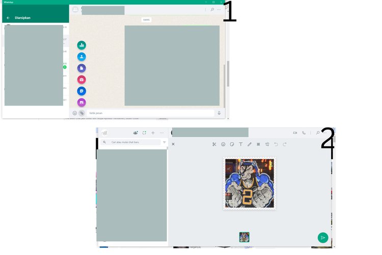 cara membuat stiker WhatsApp di PC