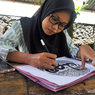 Doodle Art Sarjana Teknik Pertanian di Lumajang, Goresan Tangan Mengundang Rupiah
