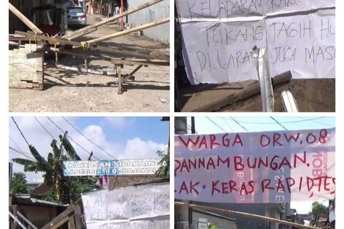 Lagi, Warga di Makassar Ramai-ramai Tolak Rapid Test Massal