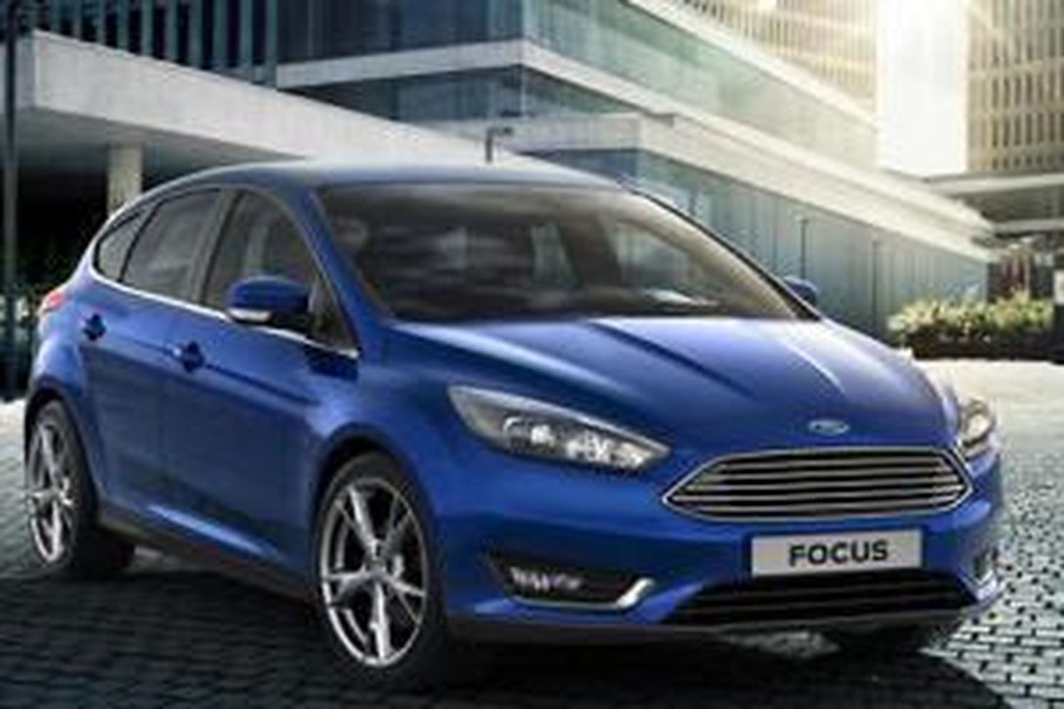 Ford Focus 2015 dengan tampilan muka lebih segar