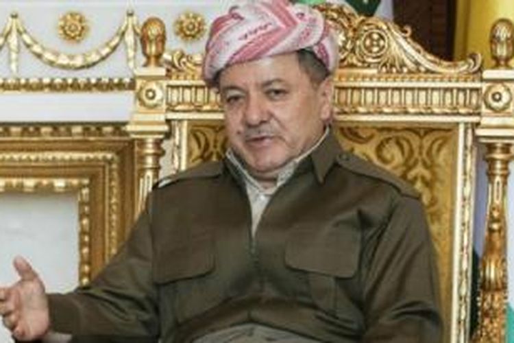 Massoud Barzani bersumpah pasukannya akan mengalahkan petempur ISIS.