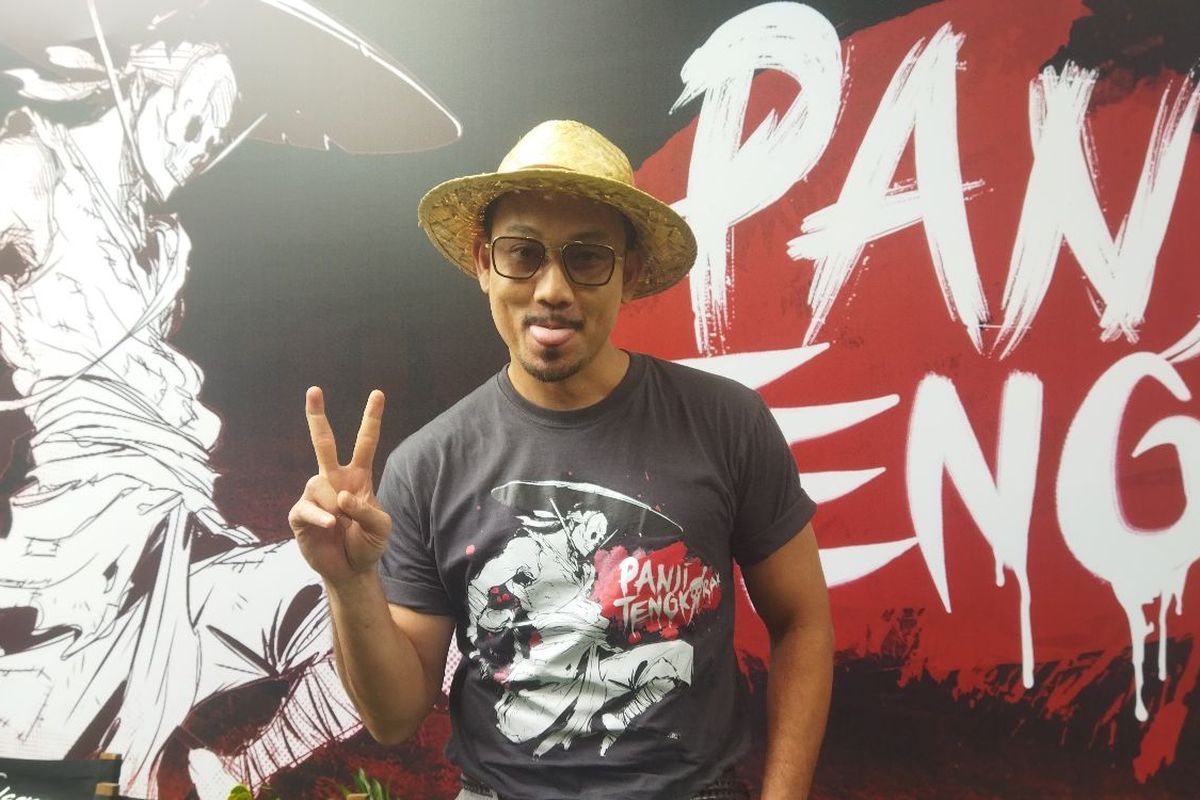 Artis peran Denny Sumargo saat ditemui di kawasan Duren Tiga, Jakarta Selatan pada Senin (19/12/2022). 