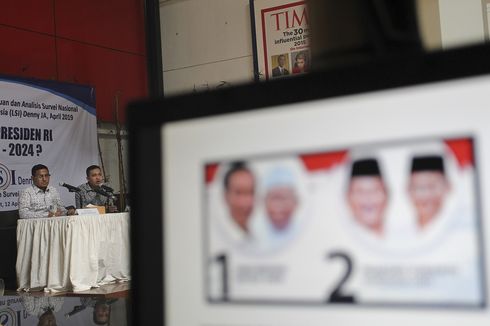 Survei LSI: Jokowi-Ma'ruf Ungguli Prabowo-Sandi di Kalangan Pemilih Terpelajar