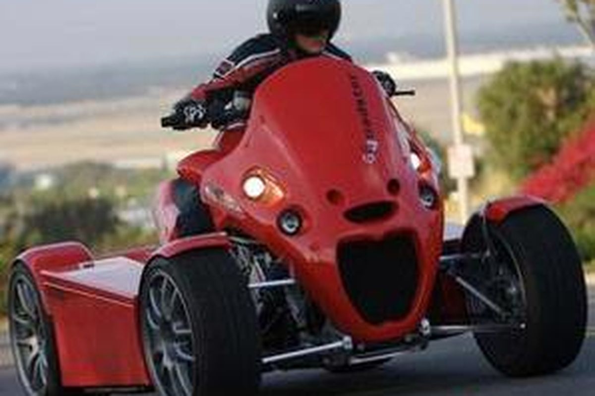 GG Quadster mirip dengan mobil